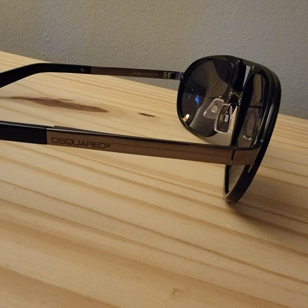 NWOT DSQUARED2 UNISEX Pilot Sunglasses Made in Italy - Picture 6 of 6
